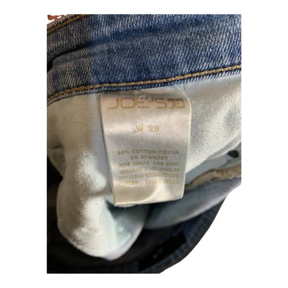 Joe’s Jeans Womens Cut-off Denim Shorts Light Blue Mid-Rise W33xL5 Distressed - Picture 7 of 12